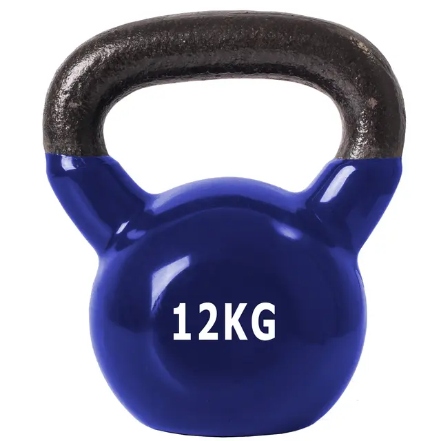 [KTL12] KETTLEBELL RECUBIERTAS EN GOMA CON AGARRE 12KG