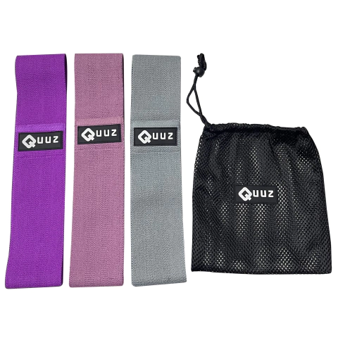 SET DE 3 HIP BAND DE TELA ELASTICA