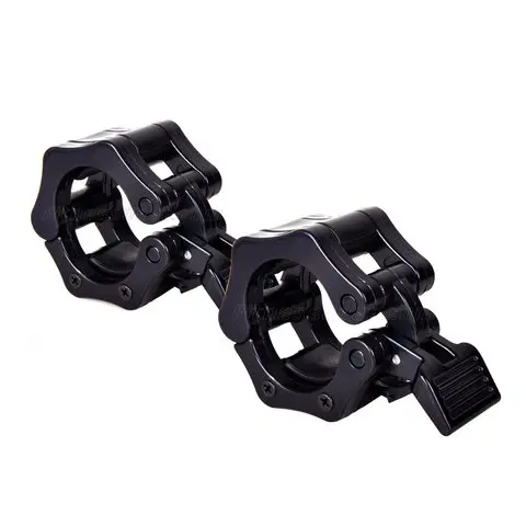 TOPES DE BARRAS OLIMPICAS DE 50MM X PAR A COLLAR PLASTICO REFORZADO