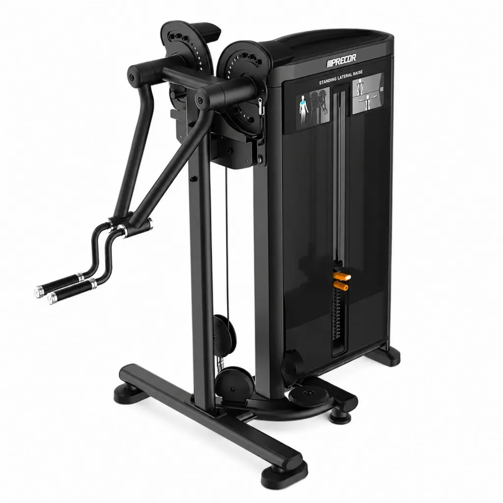 STANDING LATERAL RAISE W/BLACK UPHOLSTERY (PWRS0502BKPTGP)