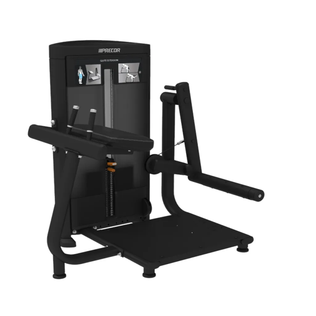 GLUTE EXTENSION W/BLACK UPHOLSTERY (PWRS618BKPTGBLKP)
