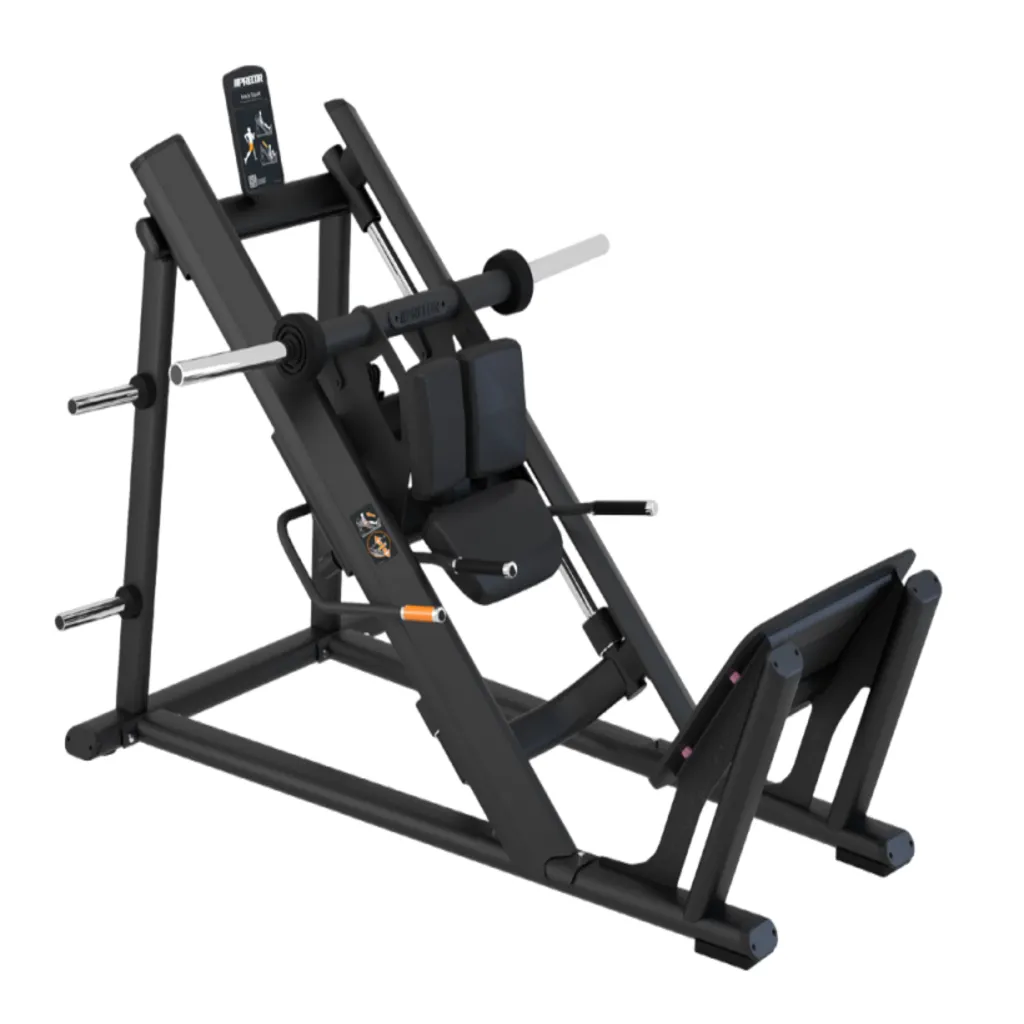 HACK SQUAT MACHINE/BLACK UPHOLSTERY (PWSDPL603BBKPBLK)