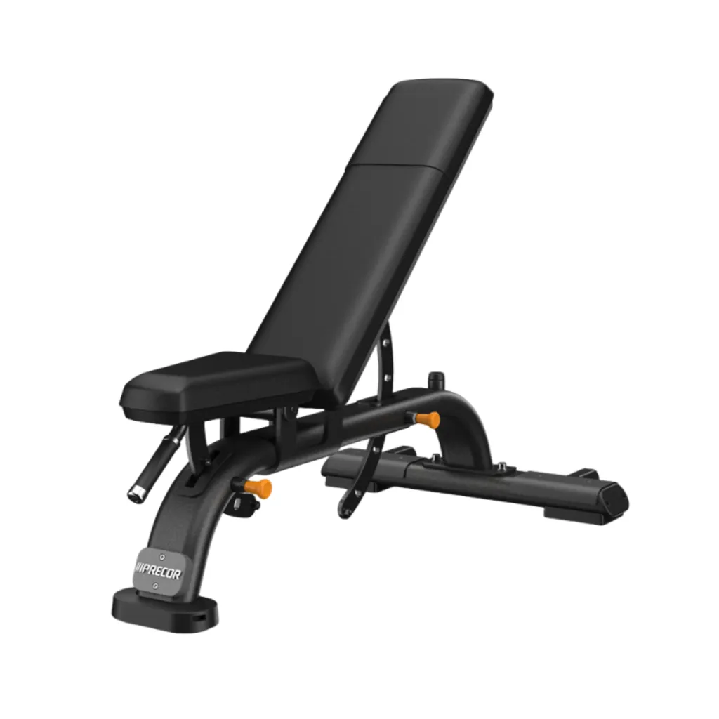 MULTI-ANDJUSTABLE BENCH W/BLACK UPHOLSTERY (PWSDBR119BKPBLK)