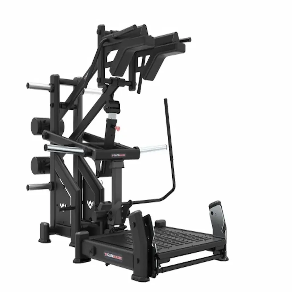 [GPL0627] GLUTE SQUAT W/BLACK UPHOLSTERY (PWSGPL627BKPBLK)