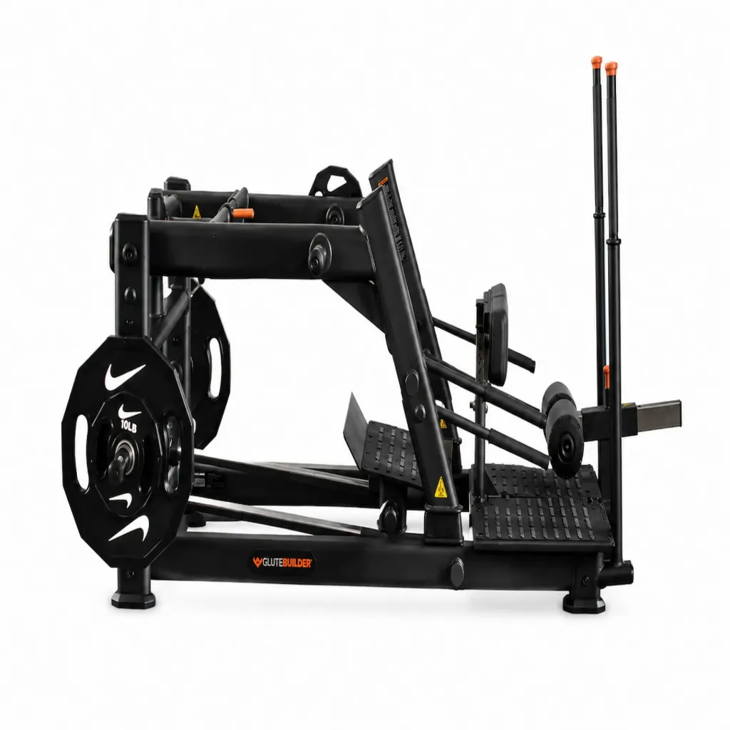 [GPL0625] GLUTE LUNGE W/BLACK UPHOLSTERY (PWSGPL625BKPBLK)