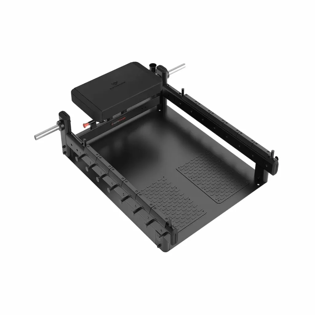 GBR 712 GLUTE BRIDGE BENCH W/BLACK UPHOLSTERY (PWSGBR712BKPBLK)