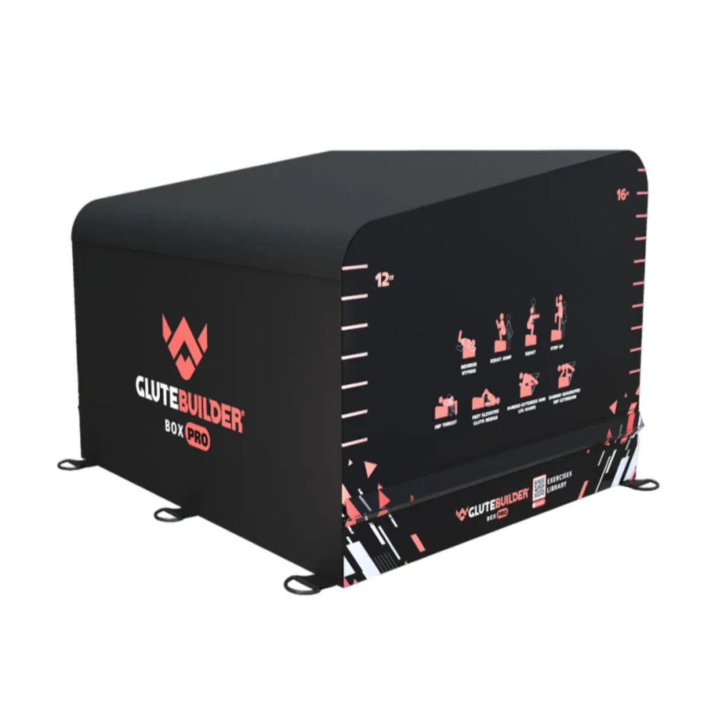[GBR 107] GBR 107 GLUTE BOX PRO, BLACK (PWGBR107BLK)