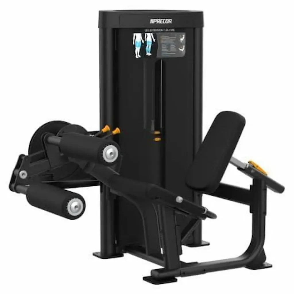 [C027] LEG EXTENSION/CURL W/BLACK UPHOLSTERY (PWSVSLC027NR9923EN)