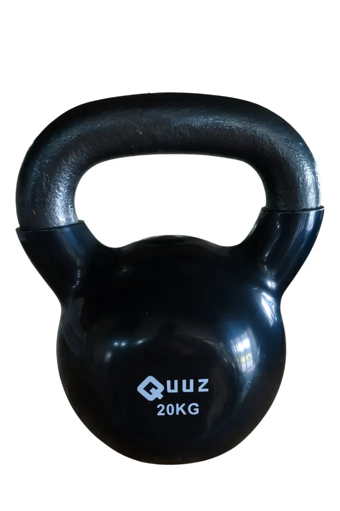 KETTLEBELL RECUBIERTAS EN GOMA CON AGARRE 20KG