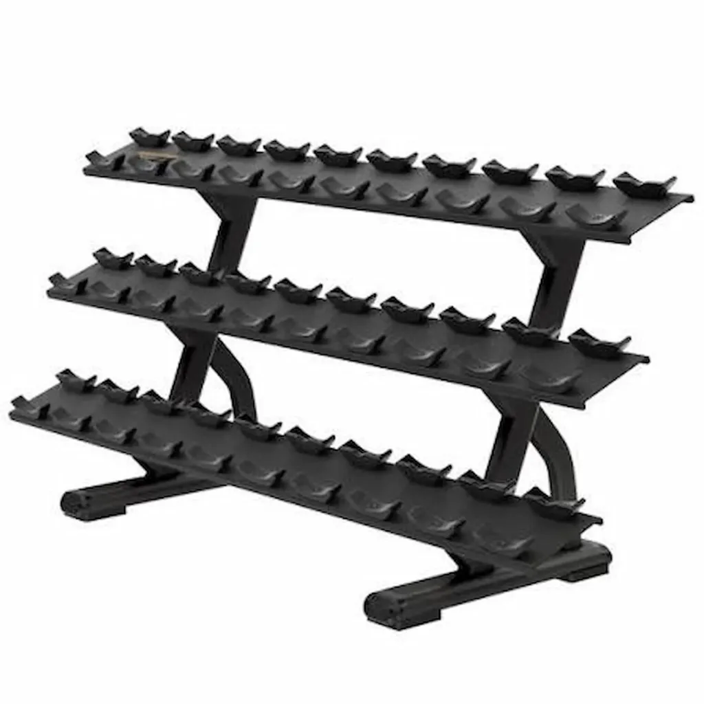 3-TIER, 15 PAIR BUMBELL RACK